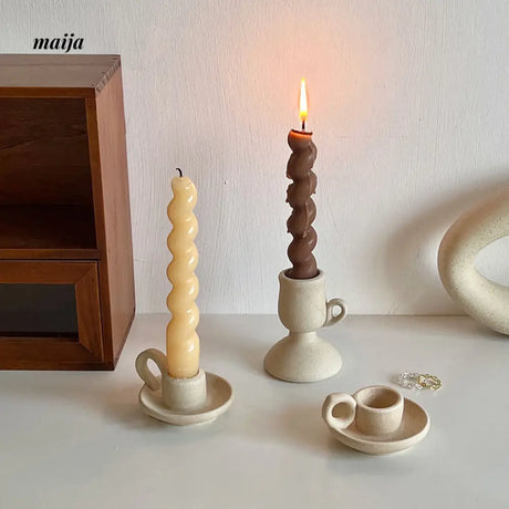 Sophia Ceramic Candle Holder from Vitality Corner