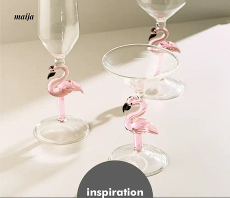 WII Creative Firebird Lead-Free Glass Tall Cup from WII