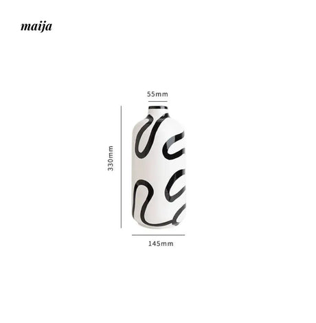 SOREMO Abstract Line Vase from maija