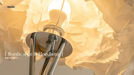 LYNN Japanese Origami Floor Lamp from Lynn's Lamp