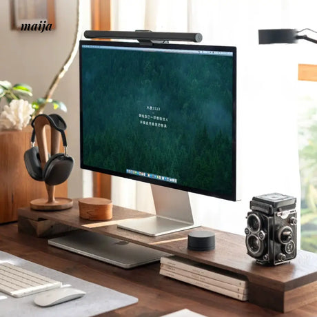 MUMO Clara Solid Wood Desktop Storage Riser from MUMO