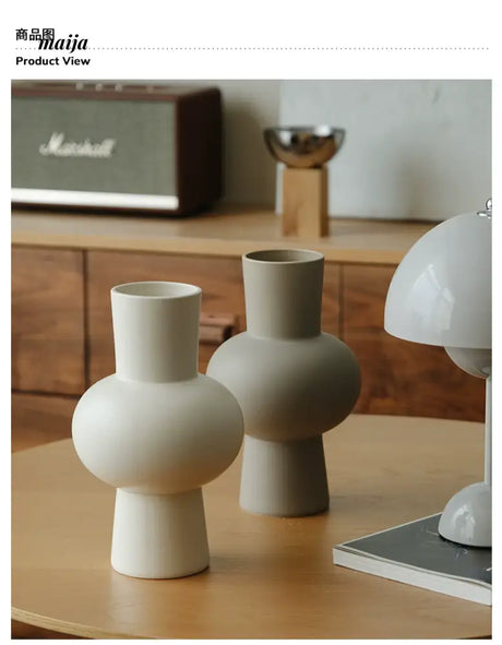 WENSHUO Retro Scandinavian Cream Jewelry from WENSHUO