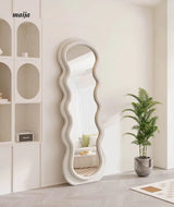 Wide Frame Wavy Mirror from Yueyang