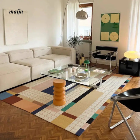 TIPTOE Party Plaid Rug from TIPTOE