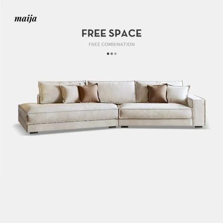 YS Budapest Frosted Large Corner Sofa from YS