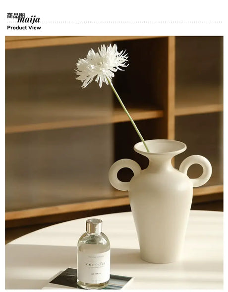 WENSHUO Cream Retro Ceramic Decorations from WENSHUO