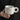 ANFAN Korean Ceramic Coffee Cup with Irregular Design from ANFAN