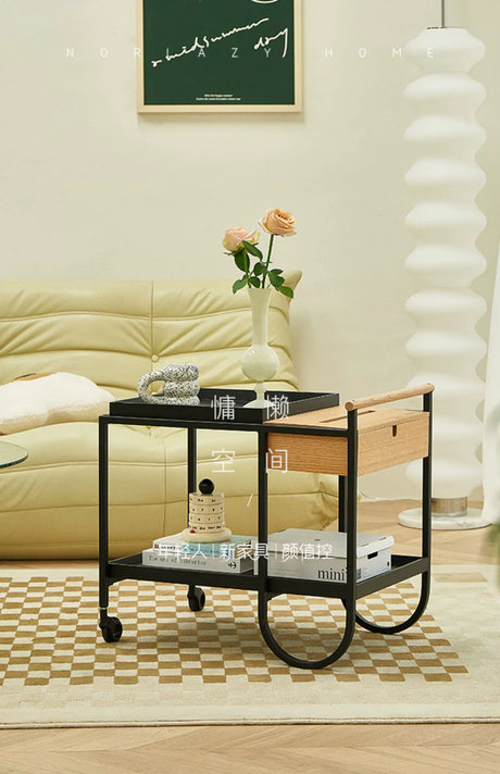 LAZYSPACE Mason Coffee Table Cart from LAZYSPACE