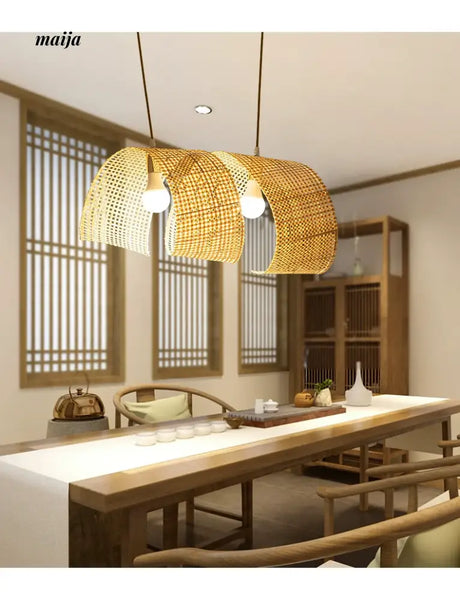 ZHONGSHAN Japanese Bamboo Restaurant Chandelier from ZHONGSHAN