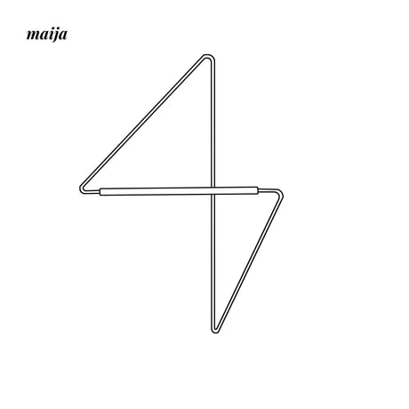 GUJI Abstract Designer Corner Hanging Rack from GUJI