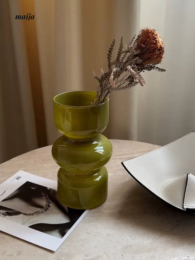 LIVETAI Glossy Jade Vase from maija