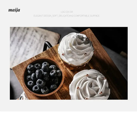 Wooden Dessert Display Tray from Zodian