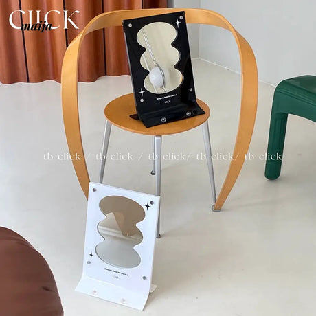 CLICK Shining Acrylic Makeup Mirror with Irregular Frame from CLICK