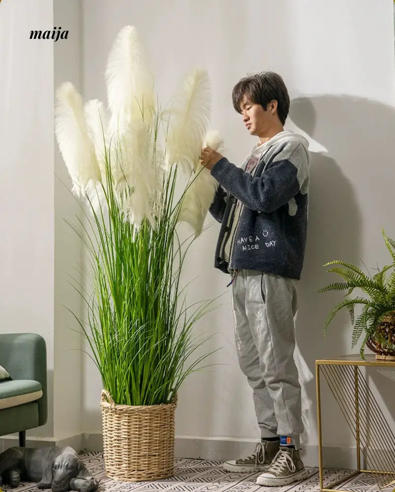 Artificial Reed Grass Plant from maija