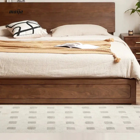 GENJI High Bunk Solid Wood Box Bed from GENJI