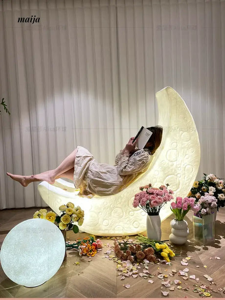 ALISA Elysa Moon Outdoor Lamp from ALISA