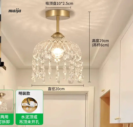 GVG Crystal Corridor Ceiling Light from GVG