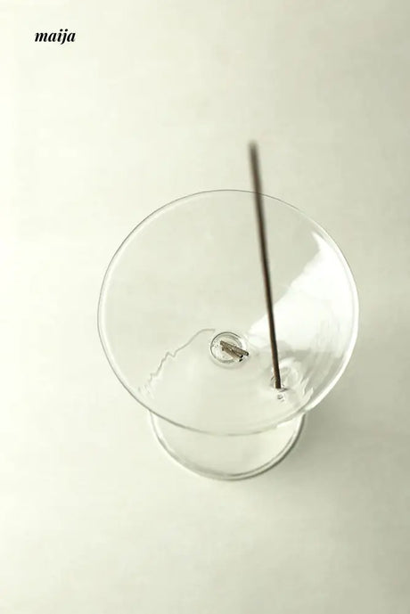 Cocktail Glass Incense Burner from maija