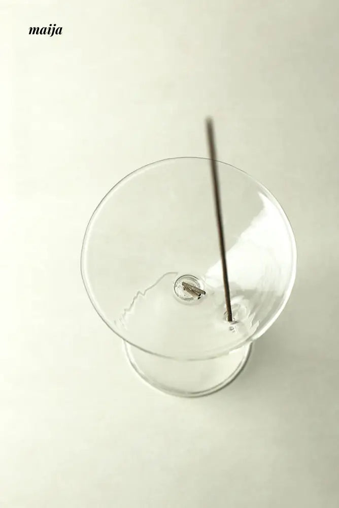Cocktail Glass Incense Burner from maija