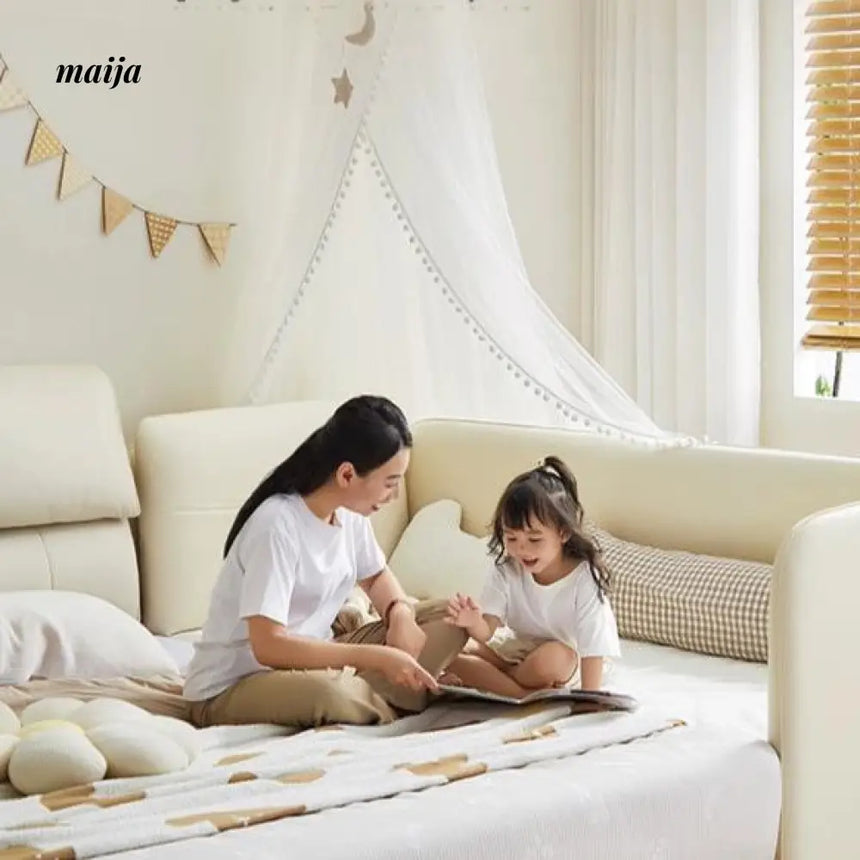 LINSYKIDS Claymore Bed Extender with Guardrail from LINSY KIDS