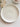 YASUKI Aria Elegant Pure White Ceramic Plate from YASUKI