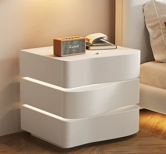 Maddie Solid Wood Bedside Table from maija