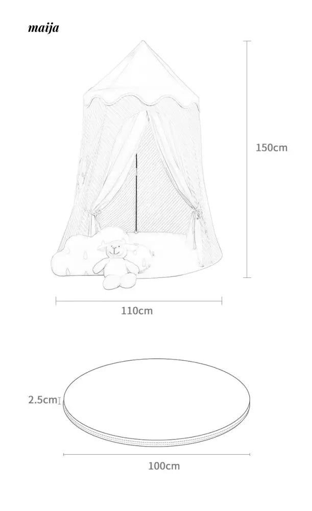 Children Indoor Playing Tent from Nordic Star