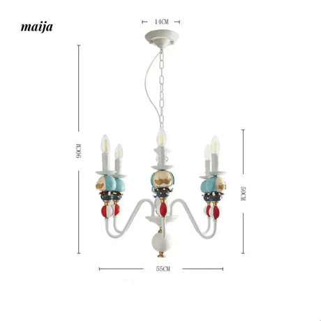 QXWD Scandinavian Ceiling Lamp Children's Room from QXWD