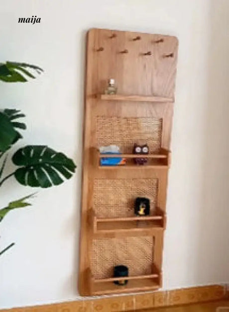 ALING Slideable Solid Wood Rack Plus Full Length Mirror from maija