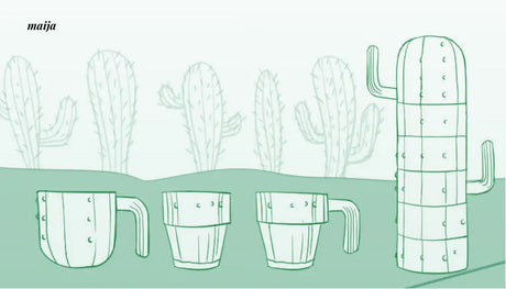 Cactus Mug from Jisu