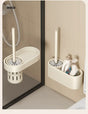 COMFBATH Cream Style Wall-Mounted Toilet Brush from COMFBATH