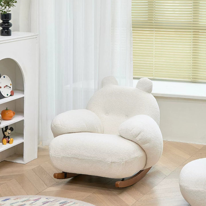 LAZYSPACE Luna Cream Baby Rocker from LAZYSPACE