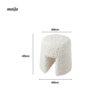 Sherpa Dressing Stool from maija