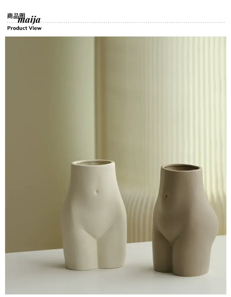 WENSHUO Abstract Big Vase Ornament from WENSHUO