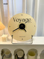 LIVETAI Creamy Glossy VOYAGE Clock from maija