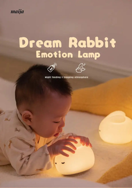 Squeezy Rabbit Night Lamp from maija