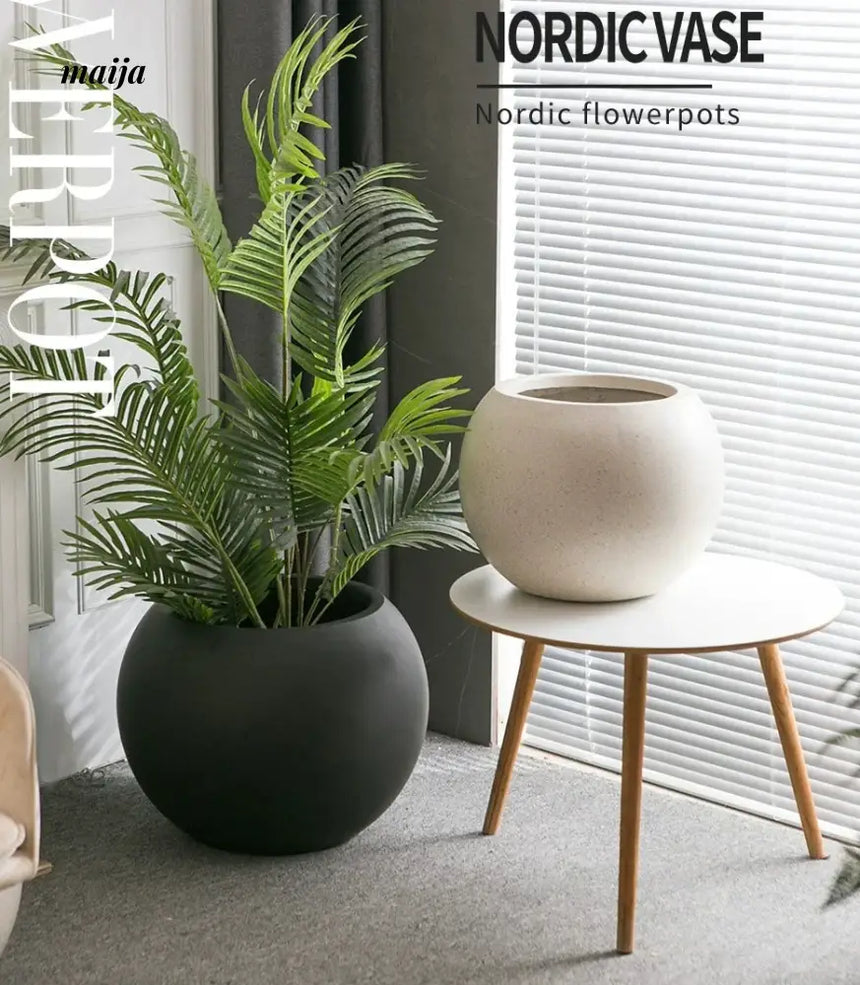 Nordic Bloom Villa Planter from Nicaijia