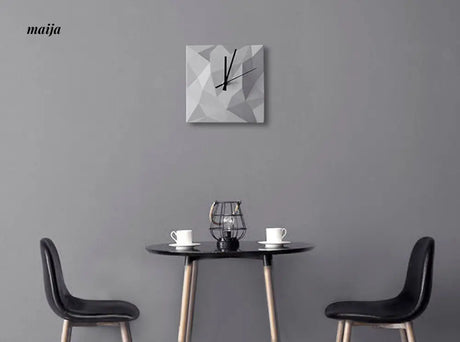 Minimalist Square Wall Clock from maija