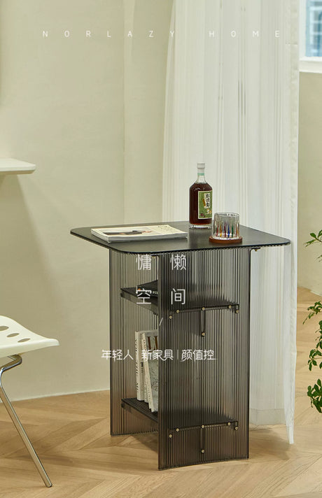 LAZYSPACE Chloe Acrylic Storage Desk from LAZYSPACE