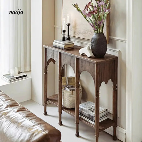 SLIGHTLYCOOL Gard Solid Wood Console Table from maija