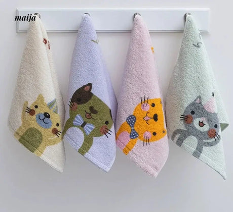 NUANYOU Children's Cartoon Soft Cotton Face Towel from maija