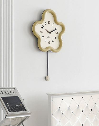 Butter Star Clock from maija