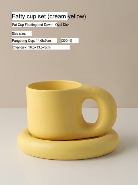 BEN HANMEI Esperanza Minimalist Ceramic Coffee Cup from BEN HANMEI