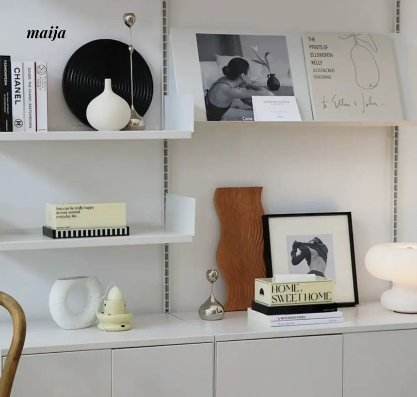 COLOURHUNTER Brand Black Retro Wooden Decorations from maija
