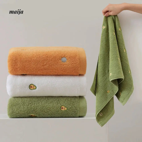 Avocado Cotton Towels from maija