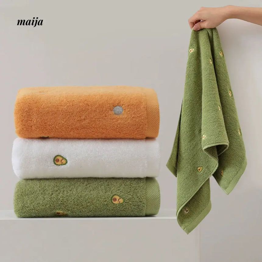 Avocado Cotton Towels from maija