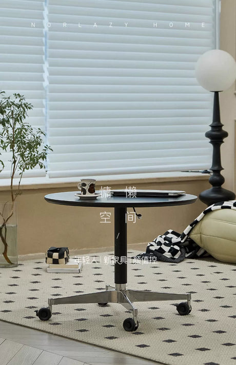 LAZYSPACE Zoey Solid Wood Lift Table from LAZYSPACE