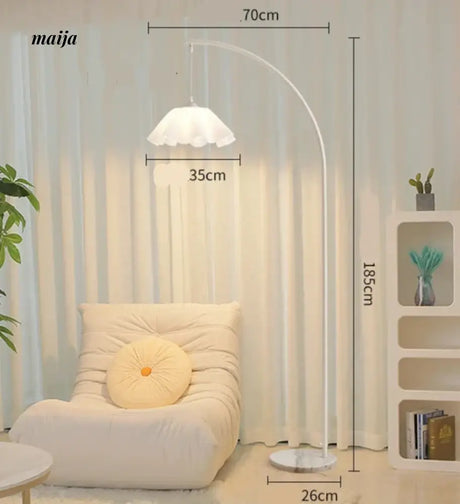 GVG Lily Lampshade Reading Floor Lamp from GVG