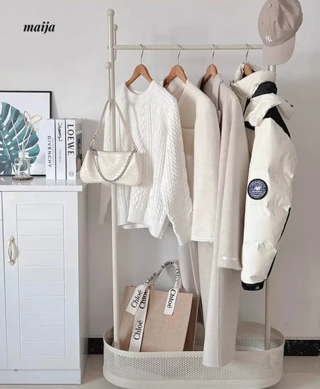 Marshall Load-Bearing Coat Hanger with Basket from AI
