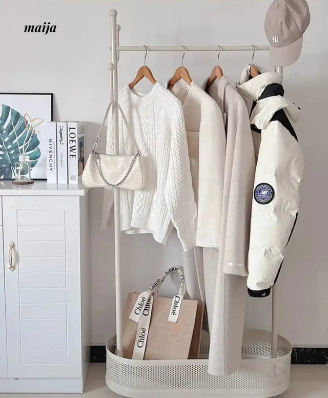 Marshall Load-Bearing Coat Hanger with Basket from AI